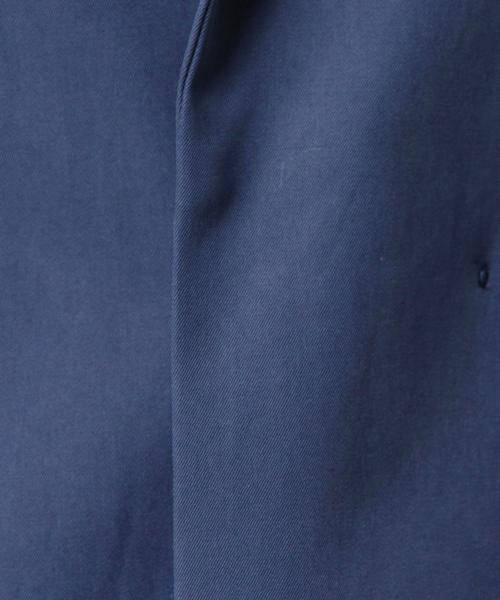 BEAUTY&YOUTH UNITED ARROWS（ビューティーアンドユースユナイテッドアローズ）の「BY スーピマギャバジン チェスターコート（3LC） ¨◆（チェスターコート・メンズ・コバルトブルー/ネイビー・LARGE/MEDIUM/SMALL/X-LARGE）」の11枚目の写真