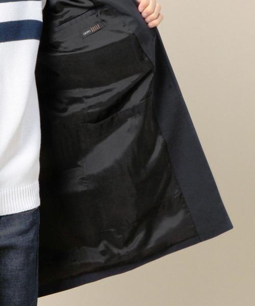 BEAUTY&YOUTH UNITED ARROWS（ビューティーアンドユースユナイテッドアローズ）の「BY スーピマギャバジン チェスターコート（3LC） ¨◆（チェスターコート・メンズ・コバルトブルー/ネイビー・LARGE/MEDIUM/SMALL/X-LARGE）」の13枚目の写真