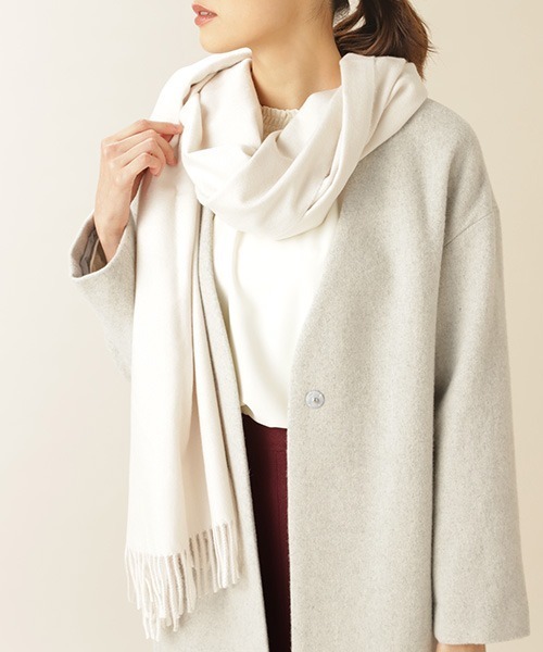 セール ブランド古着 ストール ストール ショール Natural Beauty Basic ナチュラルビューティーベーシック のファッション通販 Zozoused