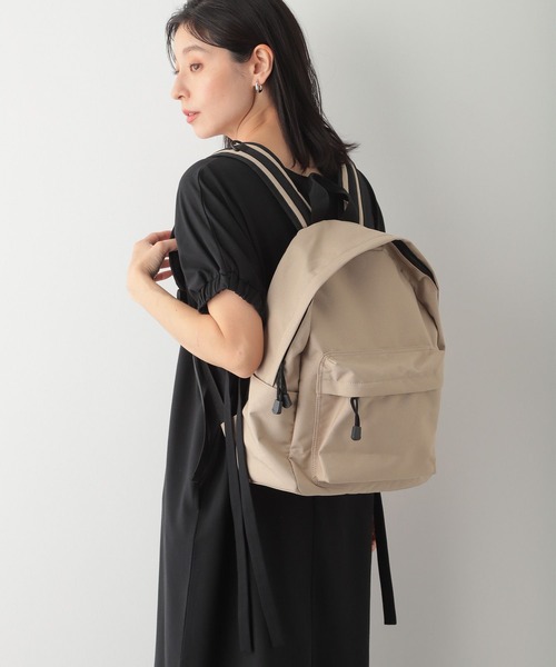 LEPSIM（レプシィム）の「マタニティ／撥水マルチポケリュック　280851（マザーズバッグ・レディース・ブラック/ベージュ・ONE SIZE）」の4枚目の写真