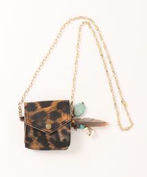 チャイハネ | 【チャイハネ】フェザー＆アニマルポーチMEN'Sネックレス(ネックレス)