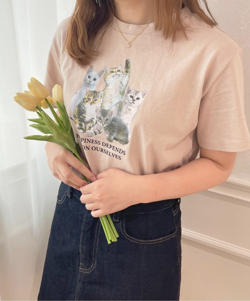 apres jour(アプレジュール)の「アソートアニマルT【ZOZOTOWN限定アイテム】(Tシャツ/カットソー・レディース・ライトピンク/ライトイエロー/アイボリー/オフホワイト・X-LARGE/フリー)」の16枚目の写真