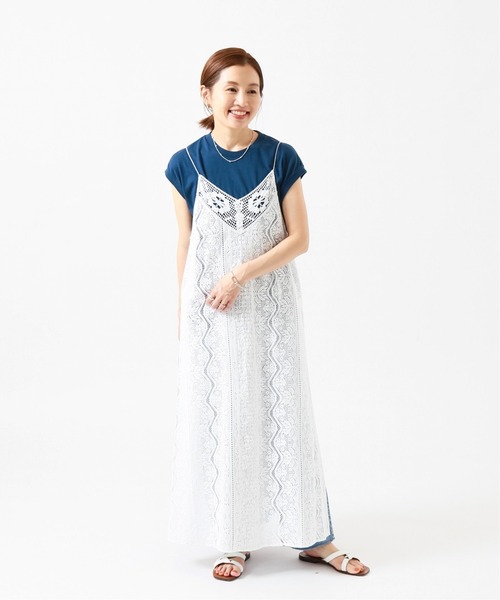 IENA（イエナ）の「LUANA レースキャミワンピース（ワンピース）」 - WEAR