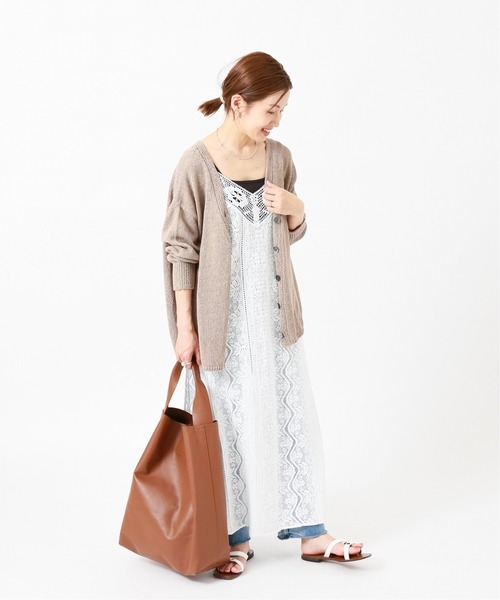IENA（イエナ）の「LUANA レースキャミワンピース（ワンピース）」 - WEAR