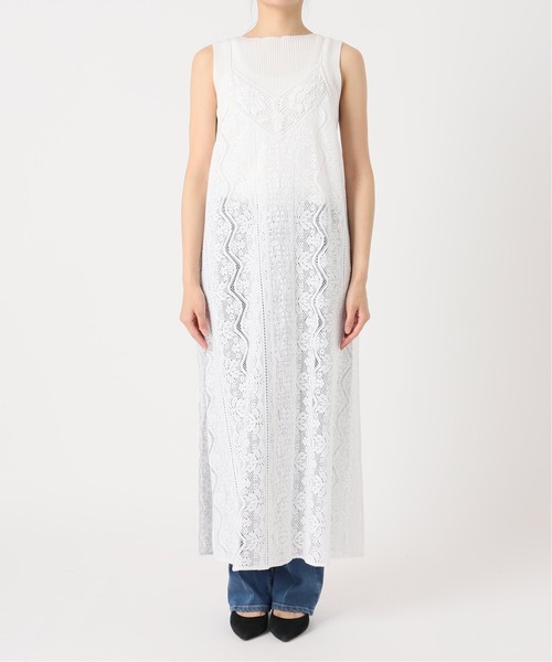 IENA イエナ　LUANA レースキャミワンピース IENA（イエナ）の「LUANA レースキャミワンピース（ワンピース）」 - WEAR