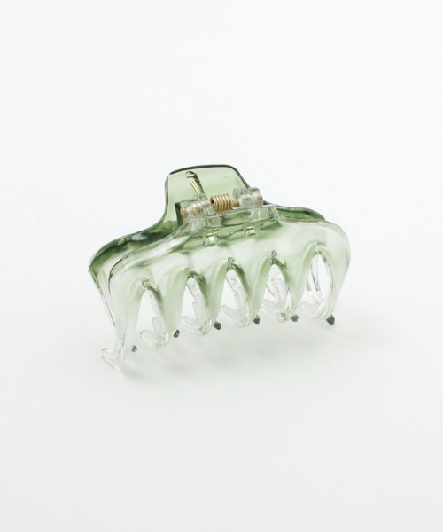 niko and...(ニコアンド)の「クリアグラデバンスB(バレッタ/ヘアクリップ・レディース・パープル/イエロー/グリーン・0)」の2枚目の写真