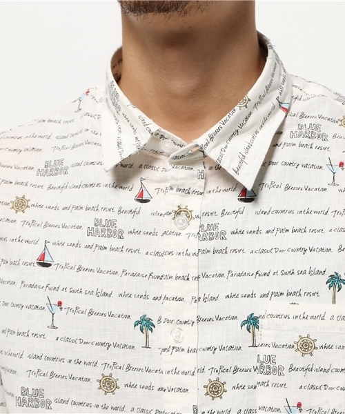 WEGO(ウィゴー)の「WEGO/フレンチリネン混パターン7分袖シャツ(シャツ/ブラウス・メンズ・その他1/その他2/その他3・LARGE/MEDIUM)」の11枚目の写真