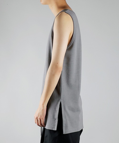 COMFORTABLE FABRIC LONG TANK TOP（タンクトップ）｜NUMBER (N