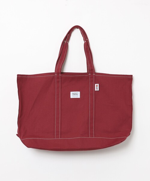 PARROTT CANVAS(パロットキャンバス)の「PARROTT CANVAS(パロットキャンバス)別注トートバッグFW(トートバッグ・レディース・ナチュラル/ダークグリーン/ワインレッド/オレンジ・FREE)」の16枚目の写真