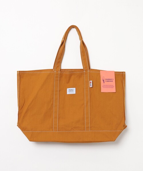 PARROTT CANVAS(パロットキャンバス)の「PARROTT CANVAS(パロットキャンバス)別注トートバッグFW(トートバッグ・レディース・ナチュラル/ダークグリーン/ワインレッド/オレンジ・FREE)」の17枚目の写真