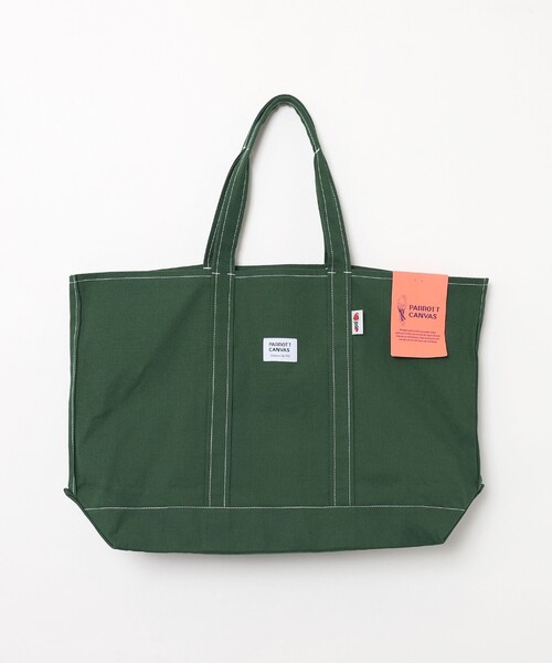 PARROTT CANVAS(パロットキャンバス)の「PARROTT CANVAS(パロットキャンバス)別注トートバッグFW(トートバッグ・レディース・ナチュラル/ダークグリーン/ワインレッド/オレンジ・FREE)」の18枚目の写真