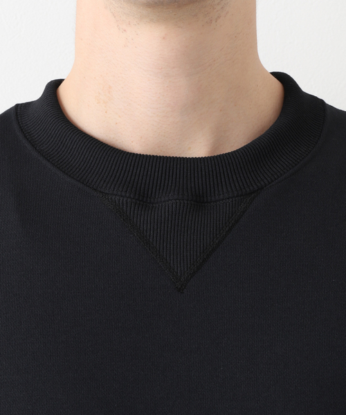 WISM（ウィズム）の「【PSEUDOS / シュードス】PLAIN CREW NECK SWEATSHIRT LS（スウェット・メンズ・ブラック/チャコールグレー・MEDIUM/SMALL）」の12枚目の写真