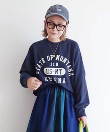 CORNERS | ロゴプリント2wayスウェットカーディガン(スウェット)