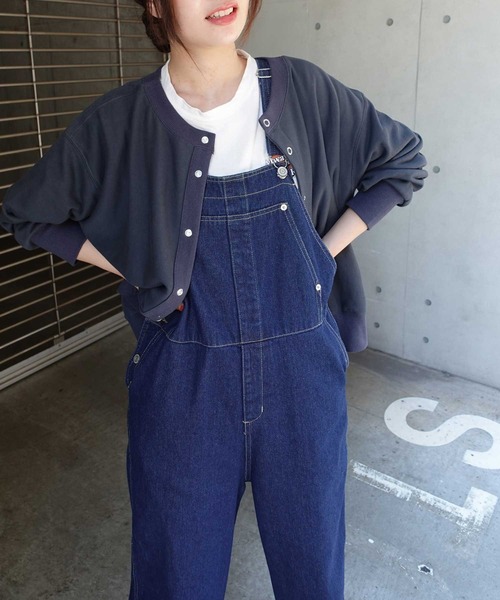 CORNERS（コーナーズ）の「カレッジロゴプリント2wayスウェットカーディガン（スウェット・レディース・オートミール/ベージュ系その他/スミクロ・FREE）」の13枚目の写真