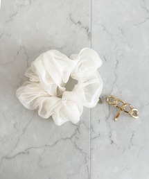 SLURR | オーガンジーシュシュ&ヘアカフセット(シュシュ)