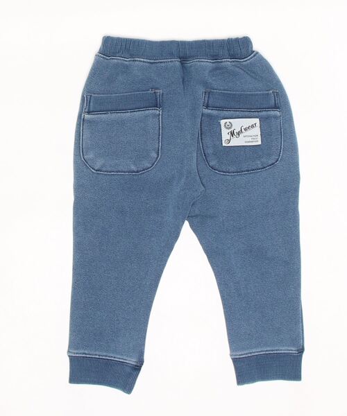 MAKE YOUR DAY（メイクユアデイ）の「裏シャギージョガーパンツ■80～140cm（スウェットパンツ・キッズ・ネイビー/ブラウン/ブルー/グレー・80/90/100/110/120/130/140）」の5枚目の写真