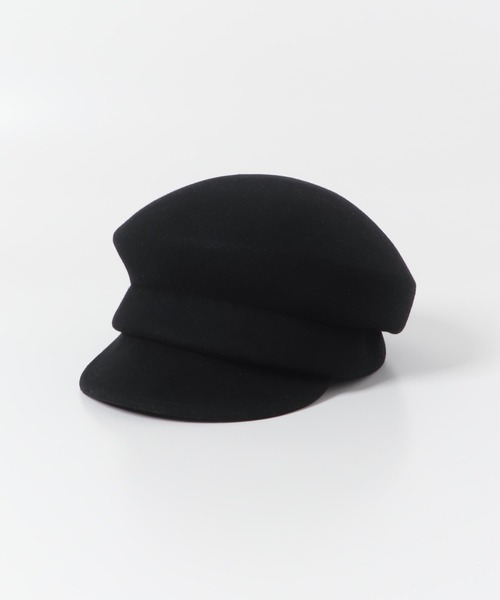 URBAN RESEARCH(アーバンリサーチ)の「フェルトキャスケット(キャスケット・レディース・ブラック/ダークブラウン/ベージュ・-)」の9枚目の写真