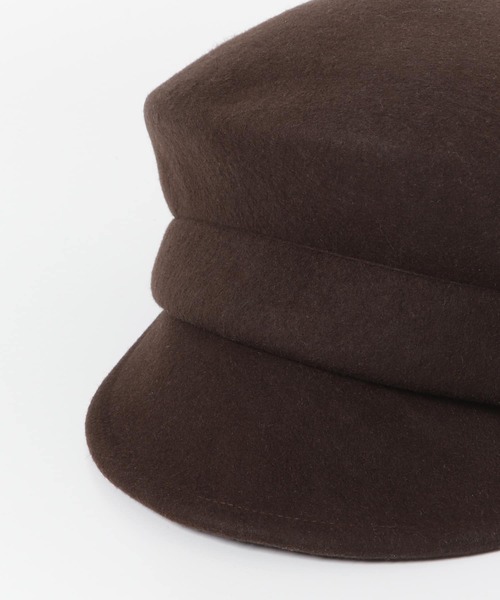 URBAN RESEARCH(アーバンリサーチ)の「フェルトキャスケット(キャスケット・レディース・ブラック/ダークブラウン/ベージュ・-)」の14枚目の写真
