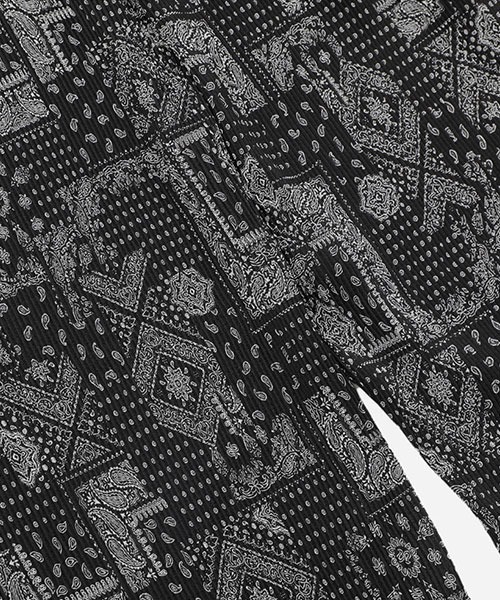 ASCLO（エジュクロ）の「ASCLO  Ash Paisley Pants（その他パンツ・メンズ・ブラック・FREE）」の16枚目の写真