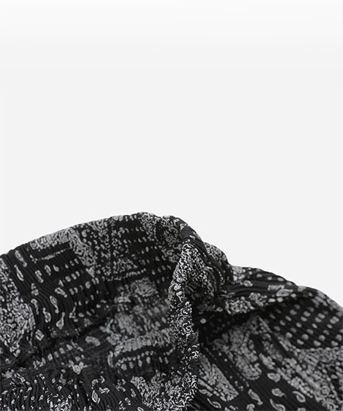 ASCLO（エジュクロ）の「ASCLO  Ash Paisley Pants（その他パンツ・メンズ・ブラック・FREE）」の14枚目の写真