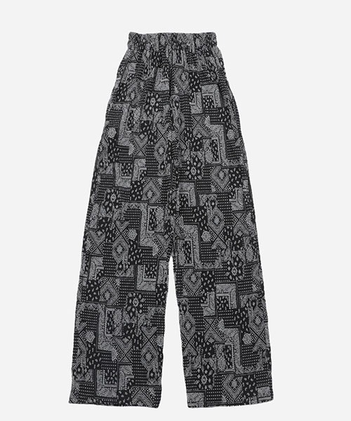 ASCLO（エジュクロ）の「ASCLO  Ash Paisley Pants（その他パンツ・メンズ・ブラック・FREE）」の12枚目の写真