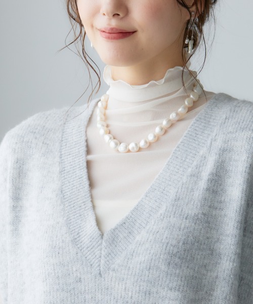 大きいサイズ シアーカットソーインナー miclat（Tシャツ/カットソー