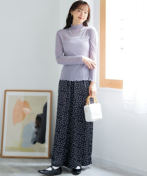 大きいサイズ シアーカットソーインナー miclat（Tシャツ/カットソー