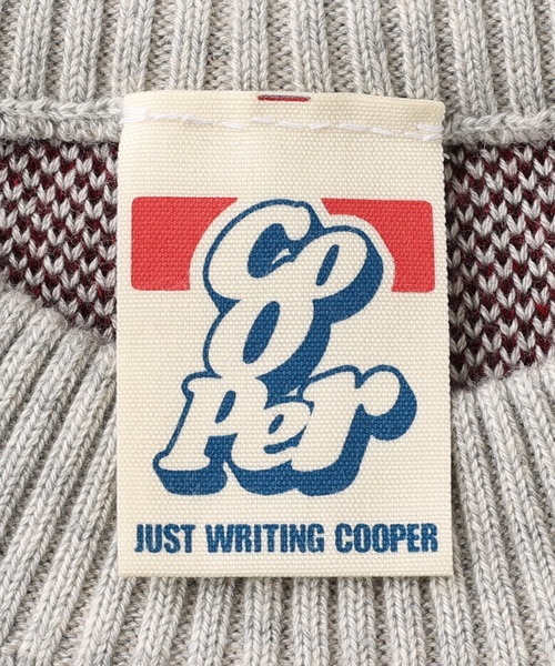 WHO'S WHO gallery（フーズフーギャラリー）の「COOPER FACTスカルスケートニット（ニット/セーター・メンズ・アッシュグレー/ブラック/チャコール・FREE）」の6枚目の写真
