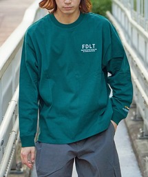 FIDELITY | N/C EMBROIDERY L/S T-SHIRT / ワンポイント 刺繍 ロンT(Tシャツ/カットソー)