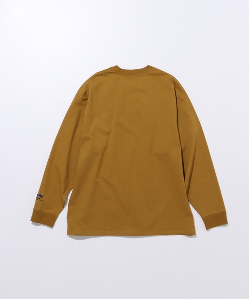 FIDELITY（フィデリティ）の「N/C EMBROIDERY L/S T-SHIRT / ワンポイント 刺繍 ロンT（Tシャツ/カットソー・メンズ・ダークグリーン/マスタード/オフホワイト/チャコール・MEDIUM/LARGE）」の20枚目の写真