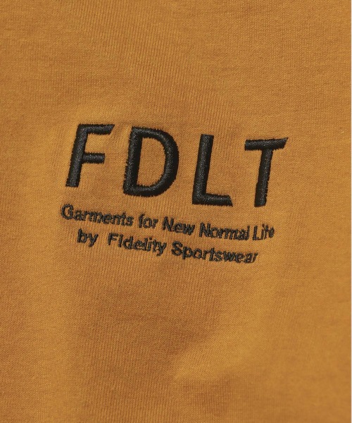 FIDELITY（フィデリティ）の「N/C EMBROIDERY L/S T-SHIRT / ワンポイント 刺繍 ロンT（Tシャツ/カットソー・メンズ・ダークグリーン/マスタード/オフホワイト/チャコール・MEDIUM/LARGE）」の21枚目の写真