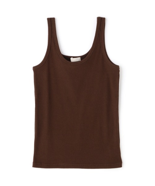 FREE'S MART（フリーズマート）の「テレコタンクトップ（タンクトップ・レディース・ホワイト/ブラック/ブラウン・FREE）」の3枚目の写真