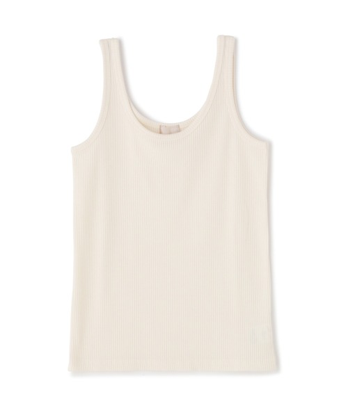 FREE'S MART（フリーズマート）の「テレコタンクトップ（タンクトップ・レディース・ホワイト/ブラック/ブラウン・FREE）」の2枚目の写真