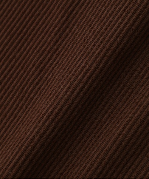 FREE'S MART（フリーズマート）の「テレコタンクトップ（タンクトップ・レディース・ホワイト/ブラック/ブラウン・FREE）」の6枚目の写真