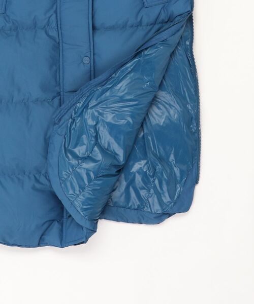 POLO RALPH LAUREN(ポロ ラルフ ローレン)の「ウォーターレジスタント ダウン フーデッド コート(ダウンジャケット/コート・レディース・ブルー・S/M/L/XS)」の6枚目の写真