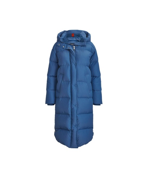 POLO RALPH LAUREN(ポロ ラルフ ローレン)の「ウォーターレジスタント ダウン フーデッド コート(ダウンジャケット/コート・レディース・ブルー・S/M/L/XS)」の8枚目の写真