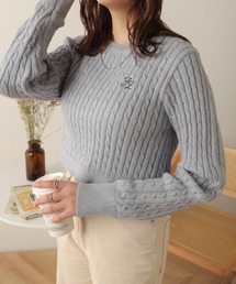 WEGO | WEGO/ケーブルショートニット(ニット/セーター)