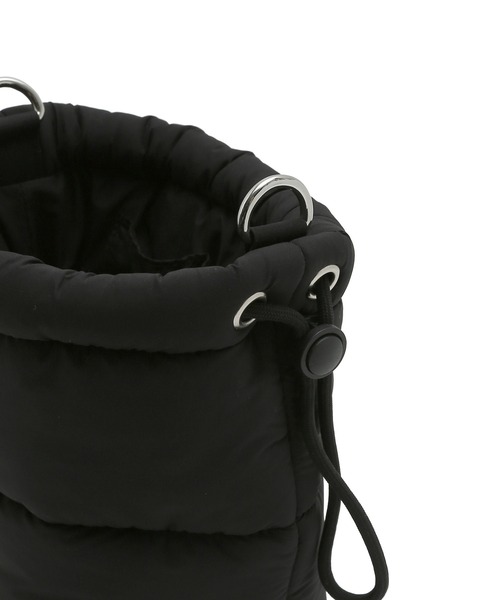 NERGY（ナージー）の「ボンバーポシェット（ショルダーバッグ・レディース・ブラック/ダークブラウン/グリーン・FREE）」の16枚目の写真