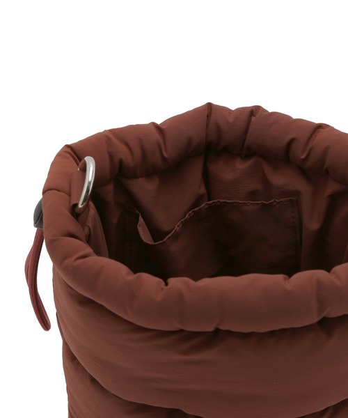 NERGY（ナージー）の「ボンバーポシェット（ショルダーバッグ・レディース・ブラック/ダークブラウン/グリーン・FREE）」の9枚目の写真