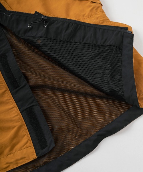 WILD THINGS（ワイルドシングス）の「【WILD THINGS/ワイルドシングス】SUPPLEX CHAMONIX JACKET 2/ シャモニージャケット　2/ マウンテンパーカー/ナイロンブルゾン（マウンテンパーカー・メンズ・ブラック/ブルー/グリーン/ダークオレンジ/ベージュ・L/M/XL）」の19枚目の写真