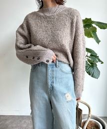 【WEB限定】リングヤーンドルマンプルオーバー