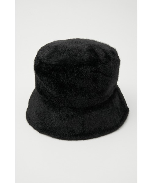 rienda(リエンダ)の「フェイクファーレディーバケットハット(ハット・レディース・アイボリー/ブラック/グレー/ピンク・FREE)」の5枚目の写真