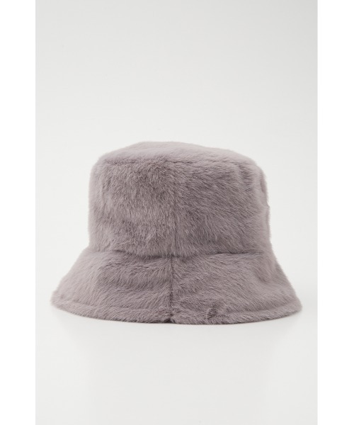 rienda(リエンダ)の「フェイクファーレディーバケットハット(ハット・レディース・アイボリー/ブラック/グレー/ピンク・FREE)」の9枚目の写真