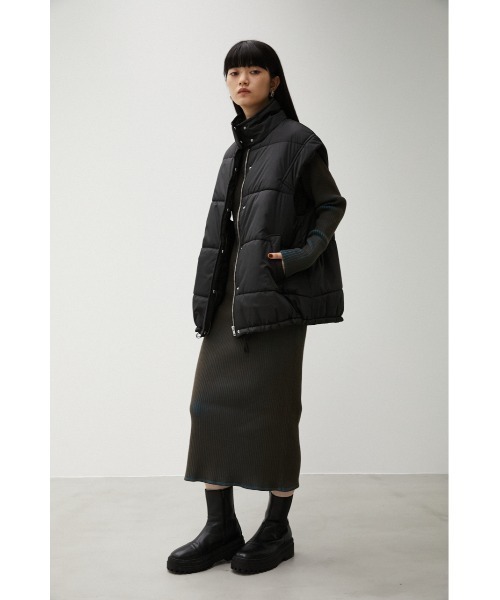 PADDED VOLUME VEST/パディッドボリュームベスト（ベスト）｜AZUL BY