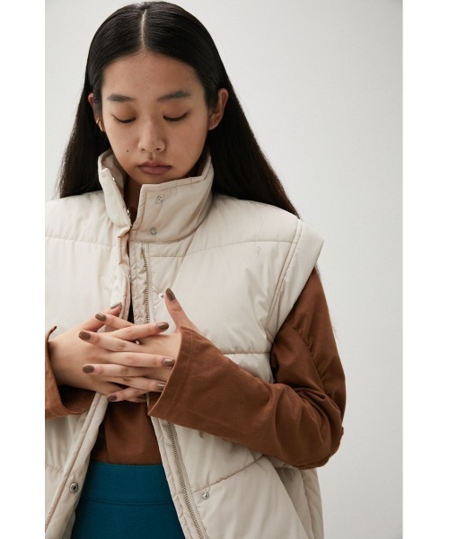 AZUL by moussy（アズールバイマウジー）の「PADDED VOLUME VEST/パ