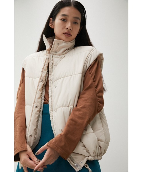 PADDED VOLUME VEST/パディッドボリュームベスト（ベスト）｜AZUL BY