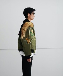 DAIRIKU（ダイリク）の「DAIRIKU KOREAN Jacket with Fur Hoodie
