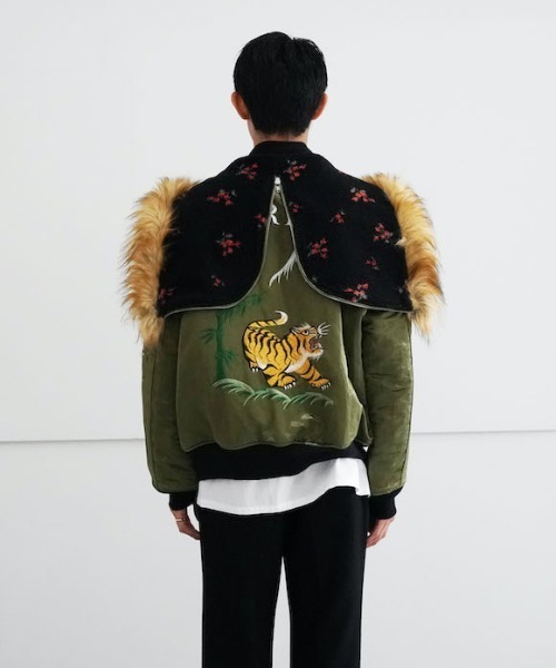 DAIRIKU コリアンジャケット DAIRIKU（ダイリク）の「DAIRIKU KOREAN Jacket with Fur Hoodie