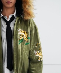 DAIRIKU（ダイリク）の「DAIRIKU KOREAN Jacket with Fur Hoodie