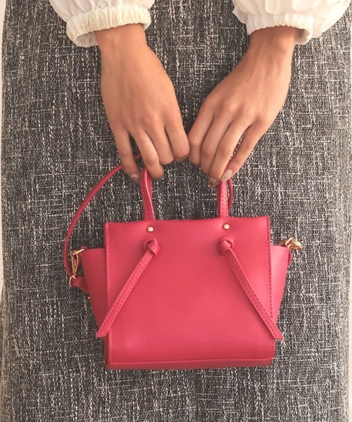 DONOBAN（ドノバン）の「マイクロショルダー（ショルダーバッグ・レディース・ライトグレー/グリーン/マスタード/モカ/ブラック/ライトブルー/シルバー/ブルー/ローズ・F）」の9枚目の写真